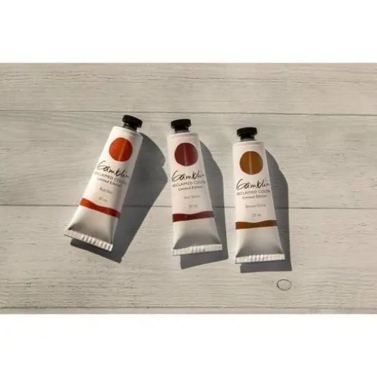 Gamblin Reclaimed Earth Colors Limited Edition Oil Color Set {8}