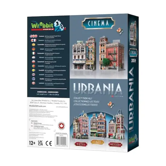 Urbania Collection - Cinema 3D Puzzle: 300 Pcs {5}