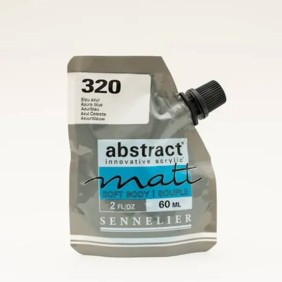 Sennelier Matt Abstract&reg; Acrylic, 60mL 320 Azure Blue {1}