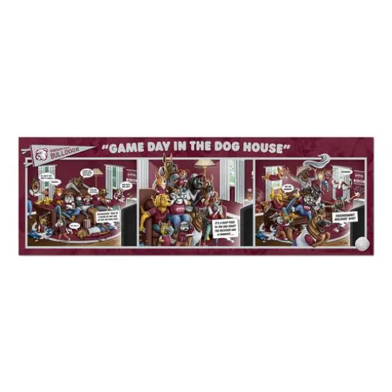 College Game Day in the Dog House 1,000 Piece Puzzle Mississippi State Bulldogs {5}