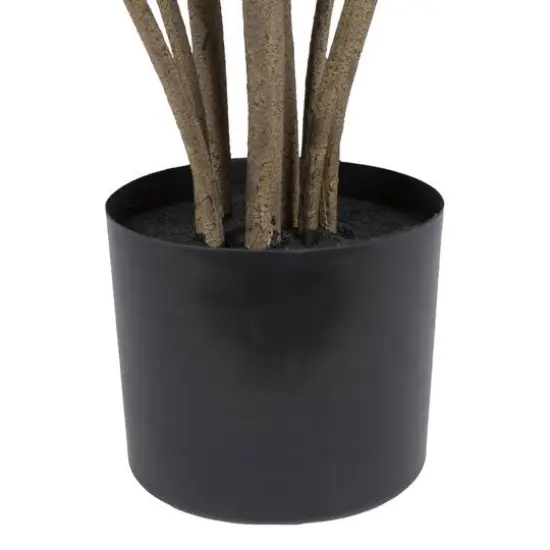 5ft. Potted Artificial Green Fiddle Tree {6}