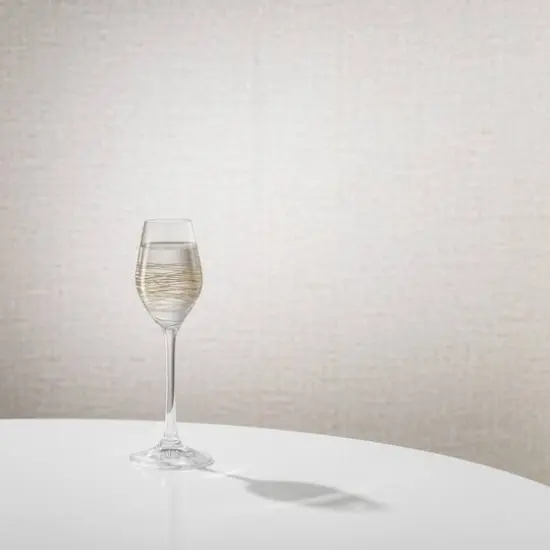 JoyJolt&reg; Golden Royale 2oz. Crystal Stemmed Shot Cordial Glasses Set, 4ct. {3}