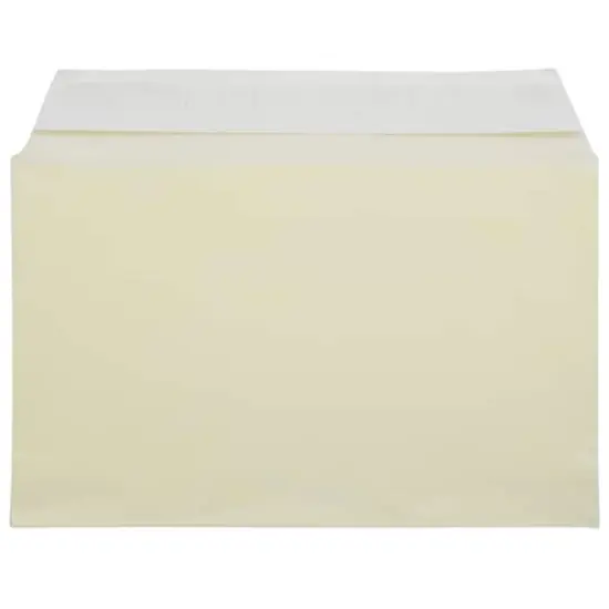 JAM Paper 5.43" X 8.62" Self Adhesive Closure Cello Sleeves, 100ct. Yellow {1}