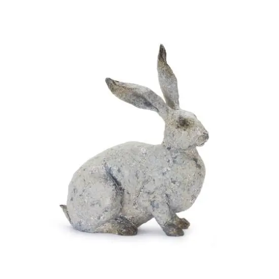 Weathered Rabbit Statue Set {3}