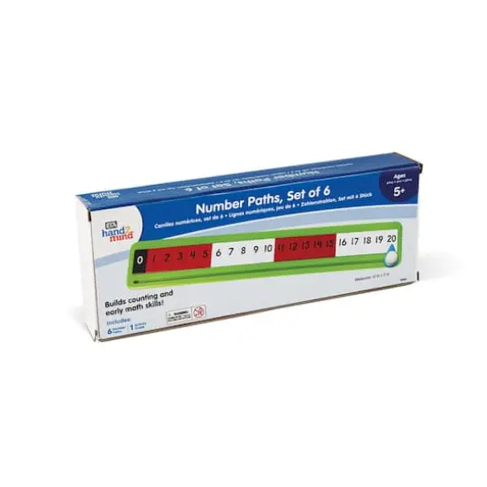 hand2mind&reg; Number Paths, 6ct. {1}