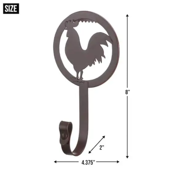 Rooster Wall Hook {3}