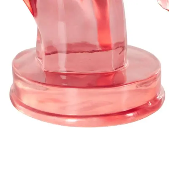 13" Horse Decorative Sculpture Pink {5}