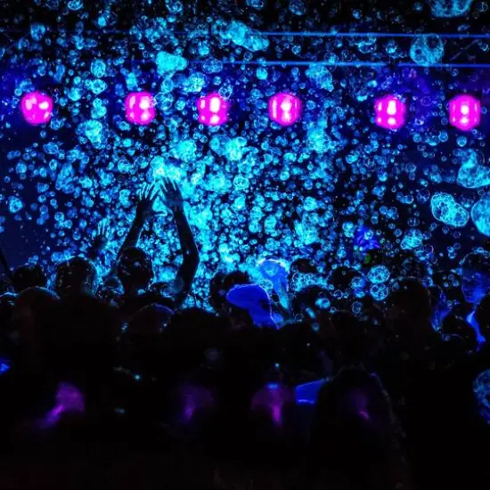 Atomic Bubbles 1oz. Blue & Gold Tekno Bubbles, 48ct. {4}