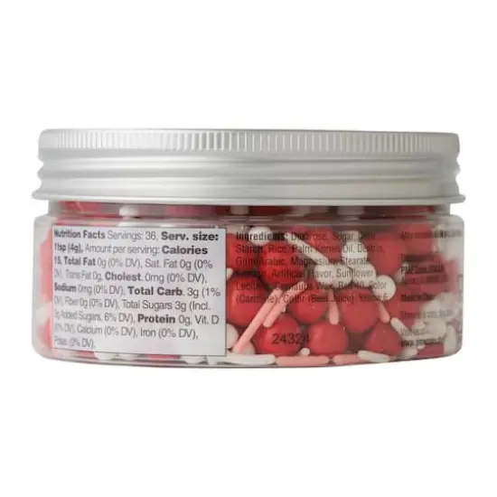 PME Cake Sweet Street&reg; Mixed Shape Sprinkles Love You {5}