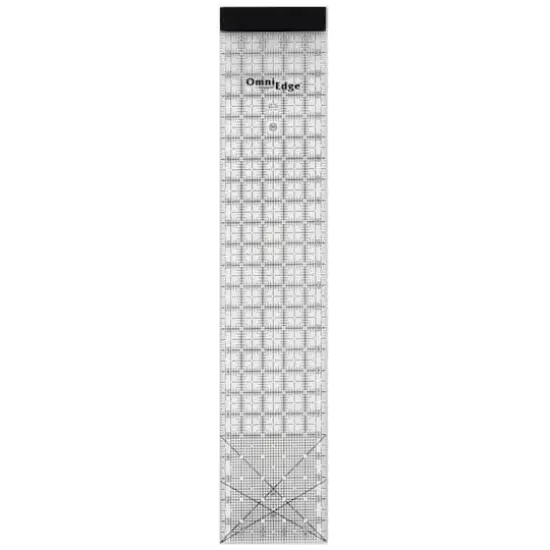 OmniEdge&trade; by Omnigrid&reg; 5" x 24" Rectangle Quilting Ruler with Removable Lip {1}