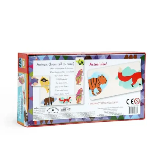 eeBoo Animal Parade Head to Toe Dominoes {4}