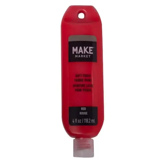 Soft Touch Fabric Paint by Make Market&reg; Red {1}