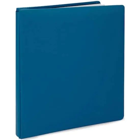 Pioneer® Family Treasures® Deluxe Fabric Post Bound Album, 12" x 15" Seabreeze Blue {4}