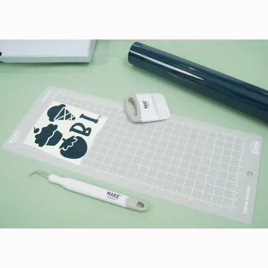 4.5" x 12" Standard Grip Adhesive Cutting Mat by Make Market&reg; {3}