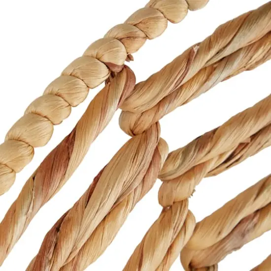 Set of 3 Brown Dried Plant Material Coastal Style Wall Decor, 28", 24", 20" {5}