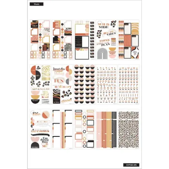 The Happy Planner&reg; Modern Wild Sticker Book {4}