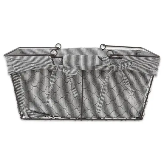 DII&reg; Gray Chicken Wire Egg Basket {3}