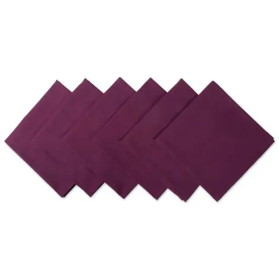 DII&reg; Oversized Napkin, 6ct. Blackberry {1}