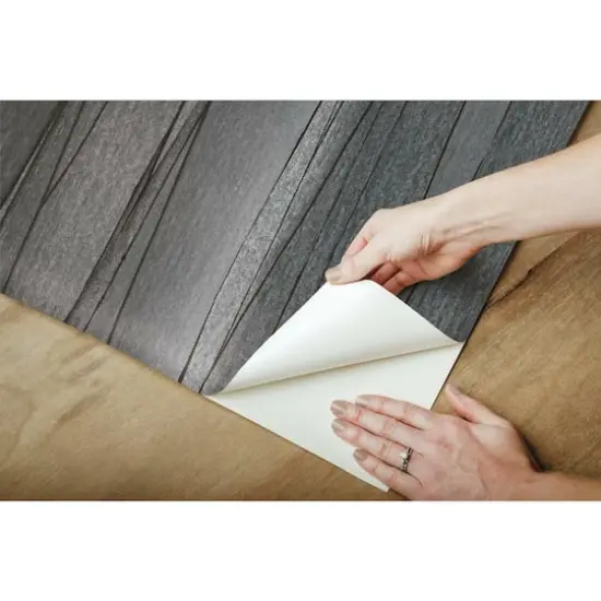 RoomMates Making Waves Peel & Stick Wallpaper Black/Gray {10}