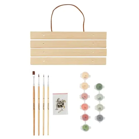 8" x 10" Red Flowers with Vase Paint-by-Number Kit by Artist's Loft&reg; {3}