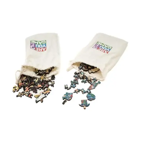 Wooden Jigsaw Puzzle Set - Yellow Fish & Miami Fish: 413 Pcs {5}