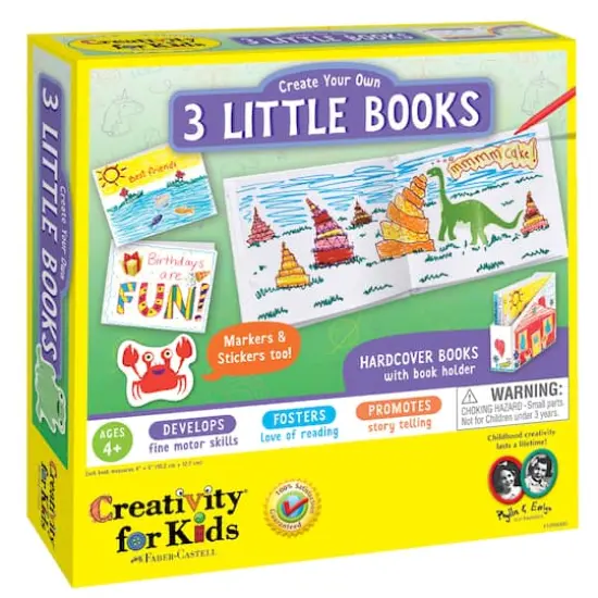 Creativity for Kids Create Your Own 3 Little Books Kit {1}