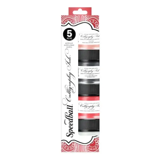 Speedball&reg; Metallic Calligraphy Ink Set {1}