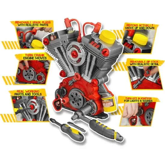 Lanard&reg; Workman Light & Sound Engine Builder Set {4}