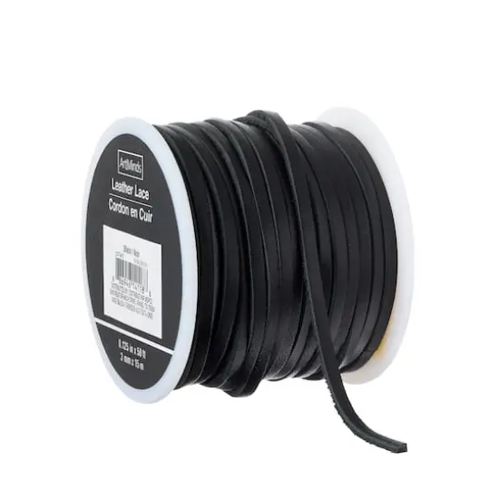 Latigo Lace by ArtMinds&trade; 50ft. Black {1}