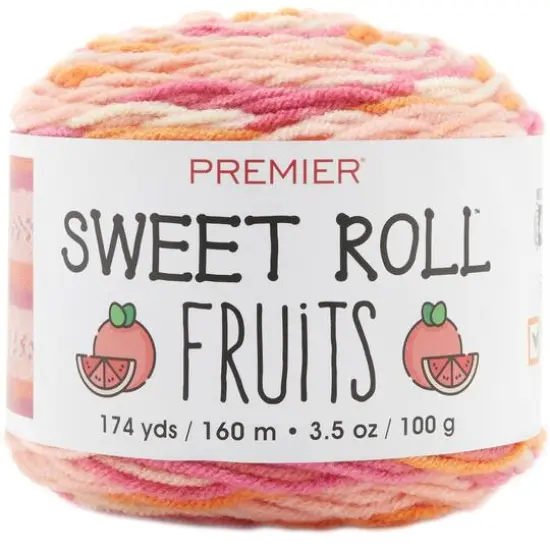 Premier&reg; Sweet Roll&trade; Fruits Yarn Watermelon {2}