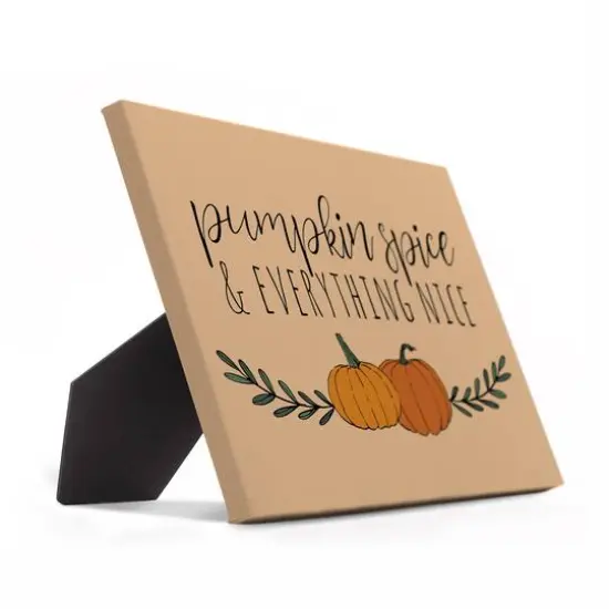 Pumpkin Spice Tabletop Canvas {3}