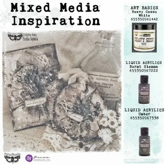 Finnabair&reg; Art Alchemy Liquid Acrylic Paint, 1oz. Umber {3}