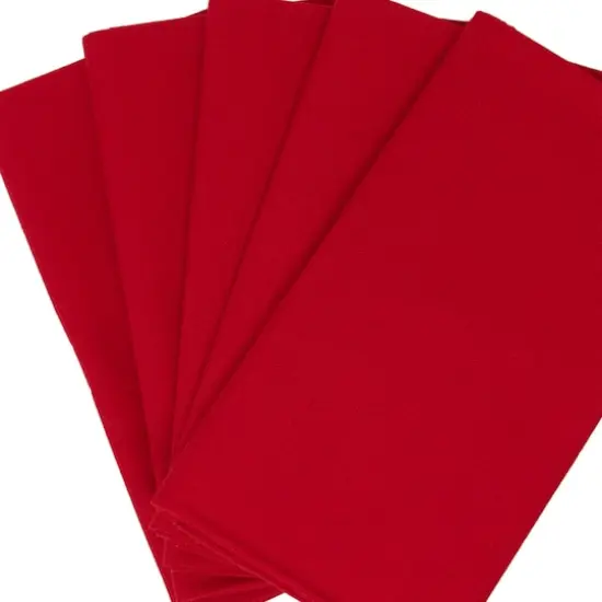 SINGER Solid Cotton Fabric Bundle Red {3}