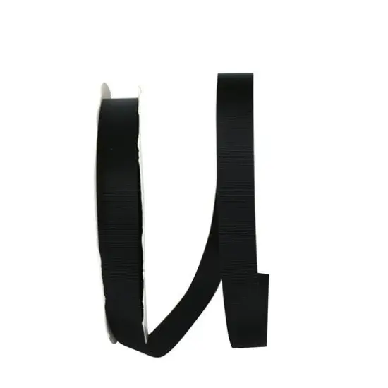 Reliant 7/8" x 100yd. Grosgrain Allure Ribbon Black {1}