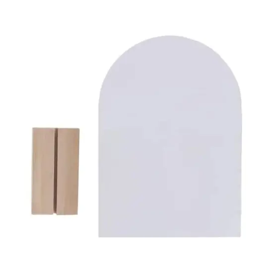 7.5" Acrylic Sign with Wood Stand by Make Market&reg; {5}