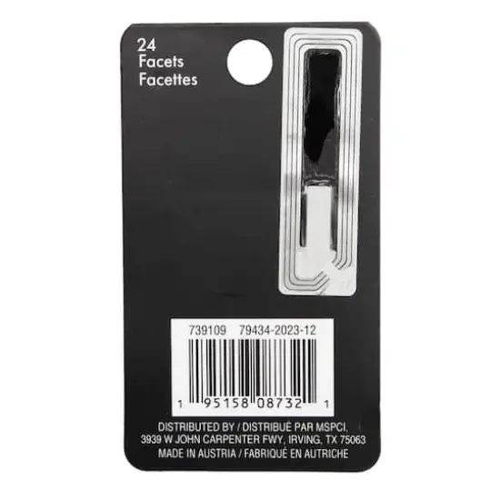 14mm Crystal Emerald Cut Sew-On Austrian Crystals by Bead Landing&trade;, 2ct. {6}