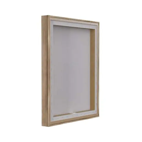 Stupell Industries Hippity Hoppity Hello Bunny Floater Framed Art Brown {5}