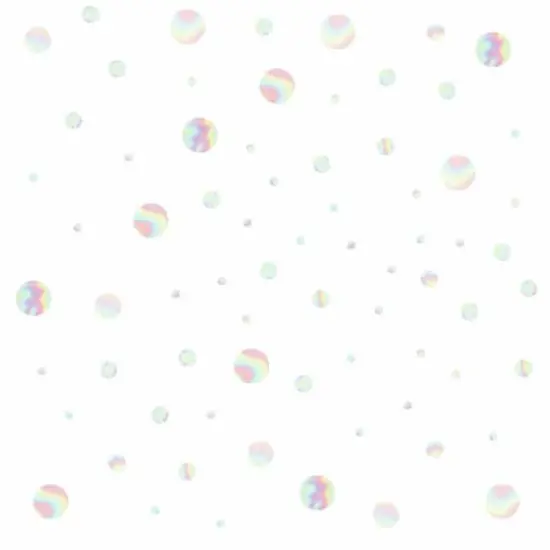 RoomMates Holographic Circle Peel & Stick Wall Decals {1}