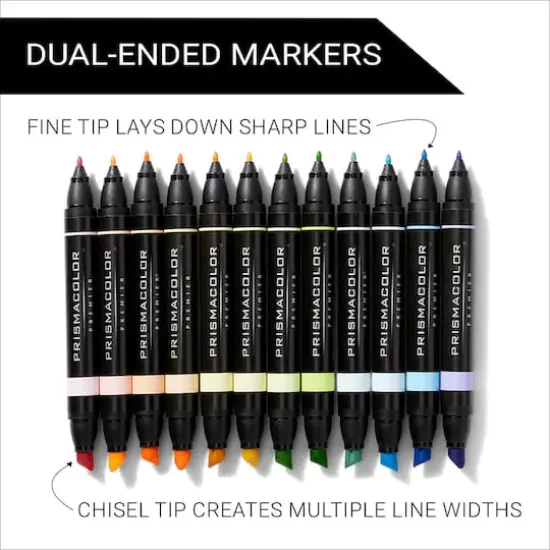 Prismacolor&reg; Premier&reg; Pastel Dual-Ended Art Markers, 12ct. {5}