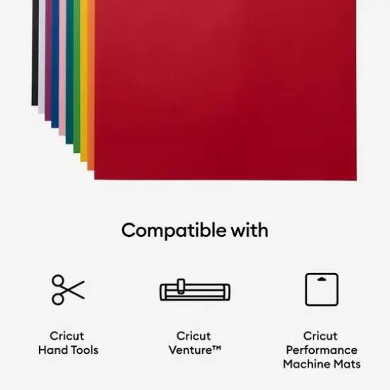 Cricut® Bright Bow 24" x 28" Cardstock Sampler, 50 Sheets {8}