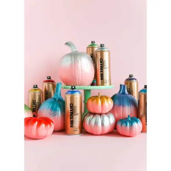 Montana&trade; Cans Metallic Effect Spray Paint, 400mL Ice Blue {5}