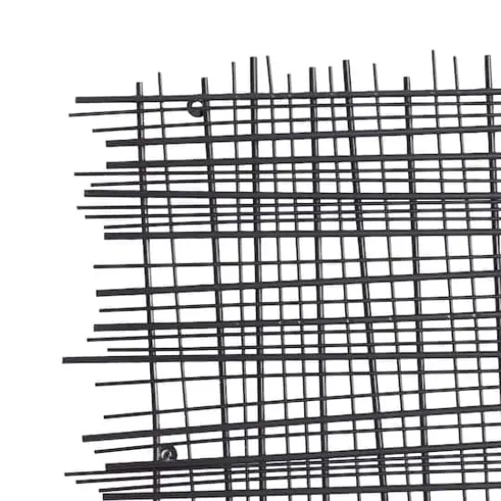Black Contemporary Abstract Metal Wall D&eacute;cor {5}
