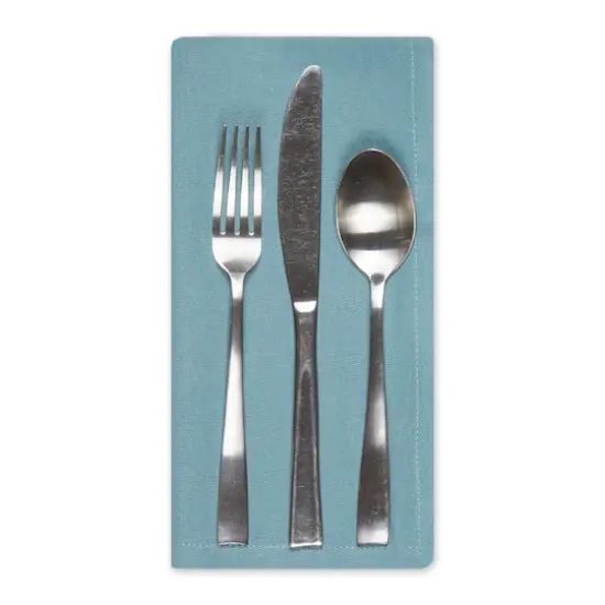 DII&reg; Oversized Napkin, 6ct. Smoke Blue {4}