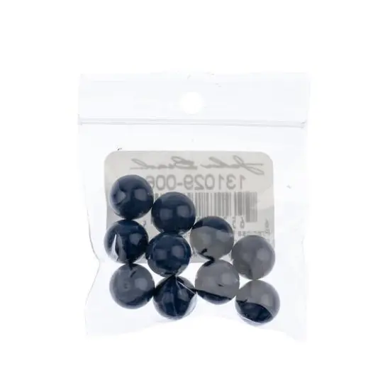 Preciosa Maxima Gemcolor 10mm Glass Pearls, 10ct. Navy Blue {3}