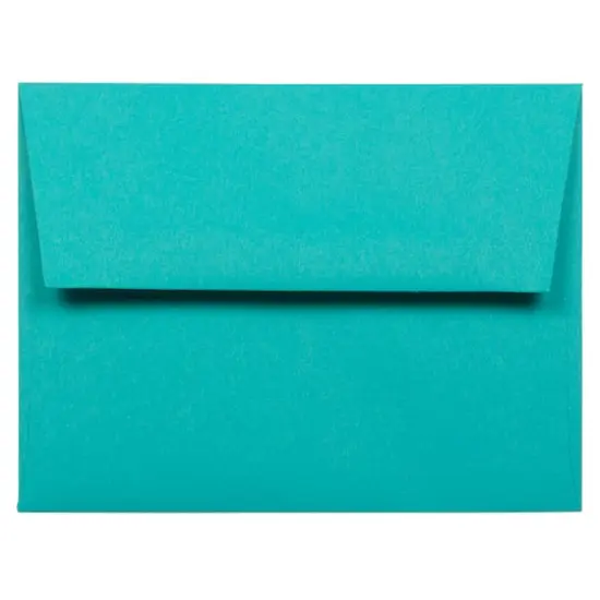 JAM Paper A2 Colored Invitation Envelopes, 50ct. Sea Blue {1}