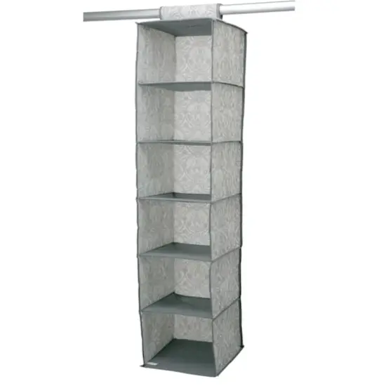 Laura Ashley Almeida 6-Shelf Closet Organizer {4}