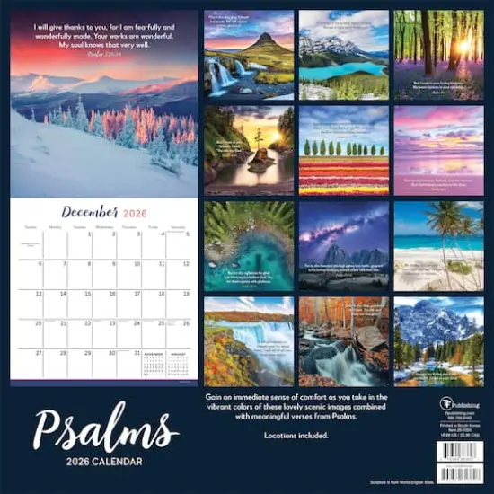 2026 Psalms Wall Calendar {6}