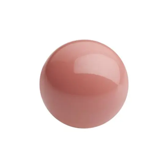 Preciosa Maxima Gemcolor 8mm Glass Pearls, 20ct. Salmon Rose {1}