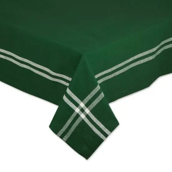 Balsam Border Stripe Tablecloth 52" x 52"  {3}