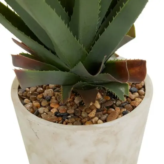 3ft. Potted Contemporary Aloe Artificial Foliage {5}